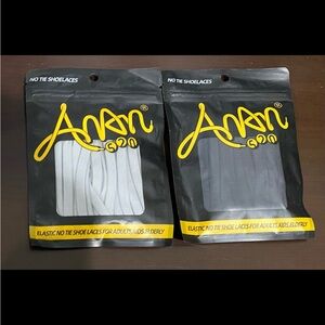 2 pair - No Tie Shoe Laces!